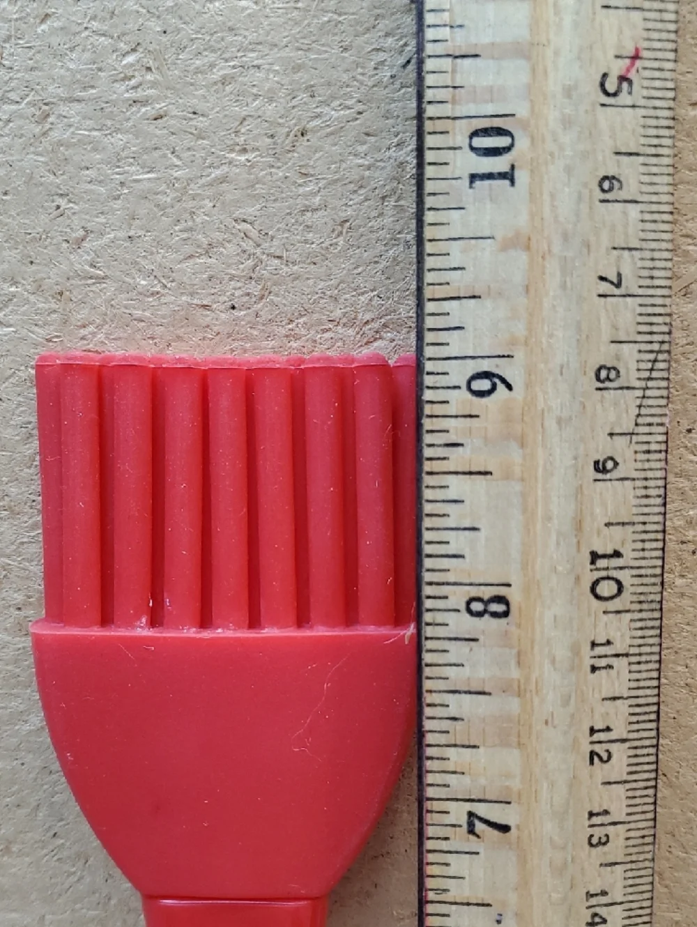 Betty Crocker Red Silicone Spatula and Basting Brush Set